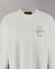 LIVE FOREVER HEAVY CREWNECK