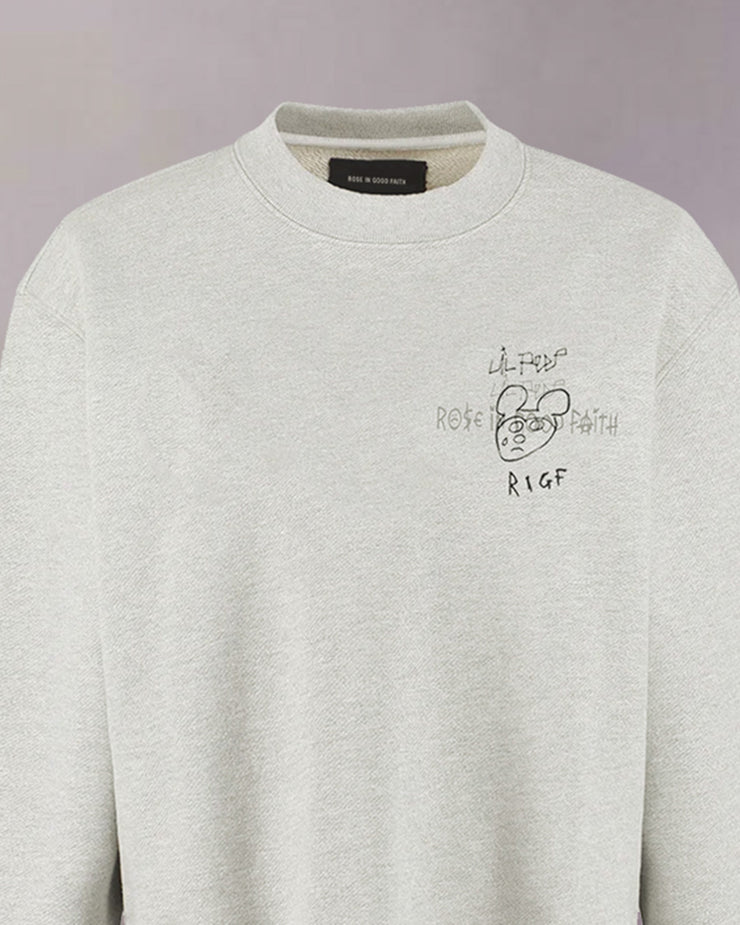 LIVE FOREVER HEAVY CREWNECK